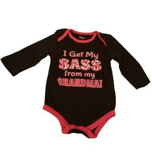 💚3/$10Baby Girl Onsie 3 to 6 month DSST